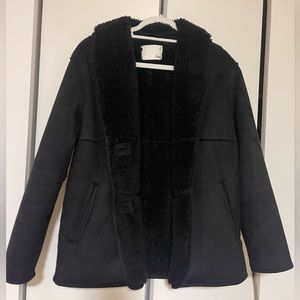 Aritzia shearling jacket